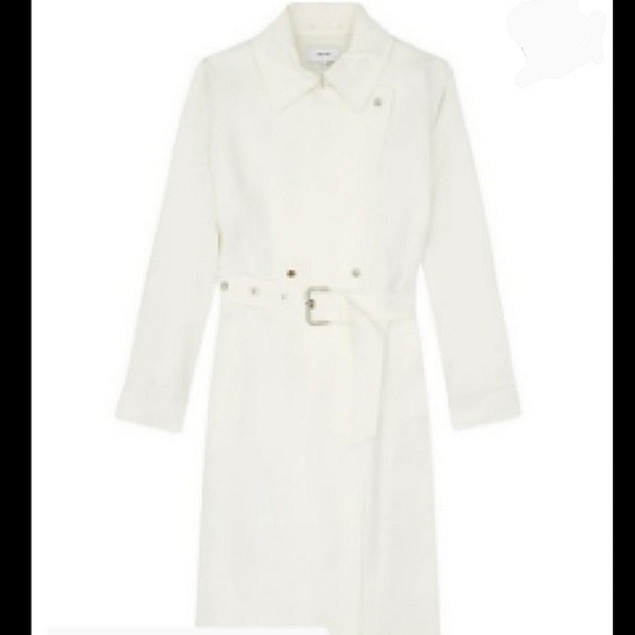 *Hard to Find!* NWT REISS | Florance Cotton Blend Trench Coat - Picture 5 of 5